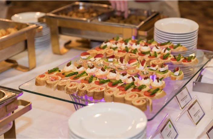 Welcome Reception canapés